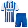 Maillot de Supporter Brighton Hove Albion Domicile 2024-25 Pour Enfant